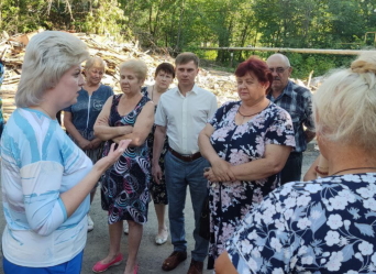 Алексей Сидоров встретился с жителями Ленинского района